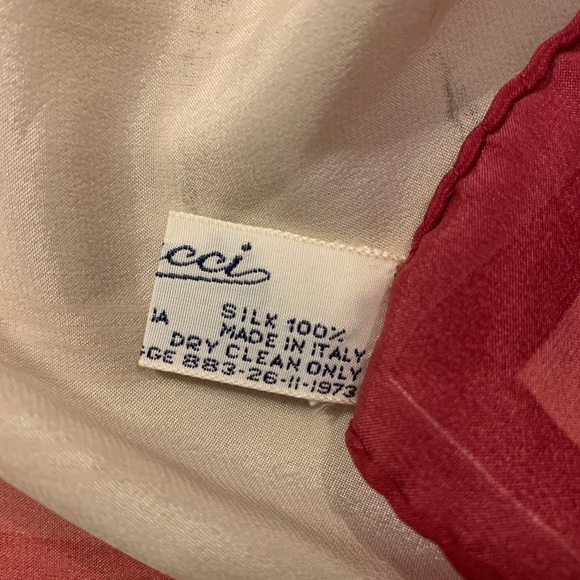GUCCI RARE VINTAGE Silk Scarf - Picture 5 of 7